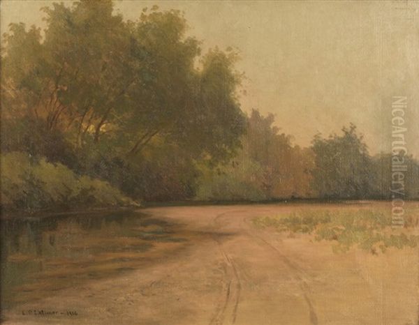 Road To The Ranch Oil Painting by Lorenzo Palmer Latimer