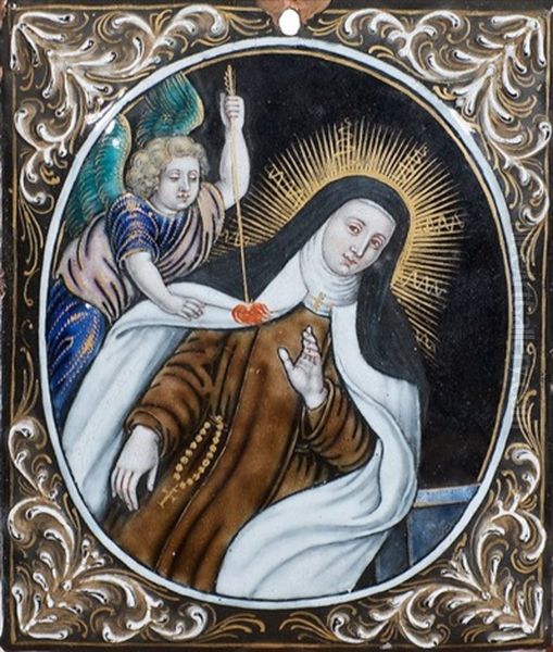 L'extase De Sainte Therese D'avila Oil Painting by Nicolas Laudin the Elder