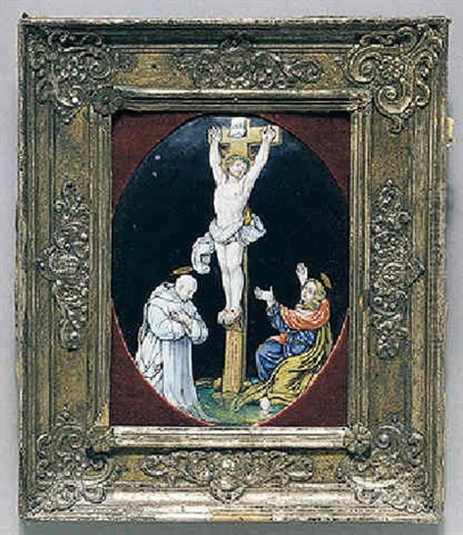 The Crucifixion Oil Painting by Jacques Laudin the Younger