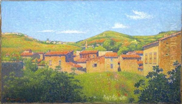 Alet-les-bains Oil Painting by Achille Lauge