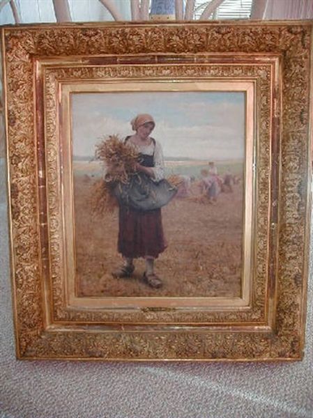 Gleaners Oil Painting by Georges Laugee