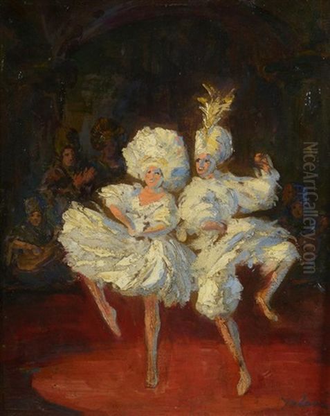 La Danse Oil Painting by Marie Yvonne Laur