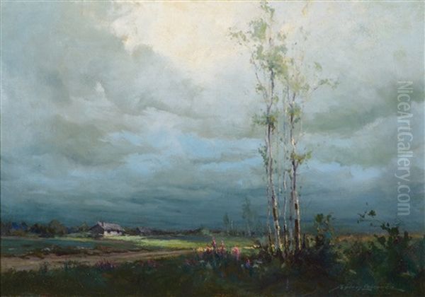 After The Storm Oil Painting by Sydney Mortimer Laurence