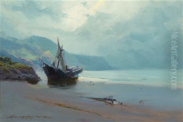 Last Port Of Call Oil Painting by Sydney Mortimer Laurence