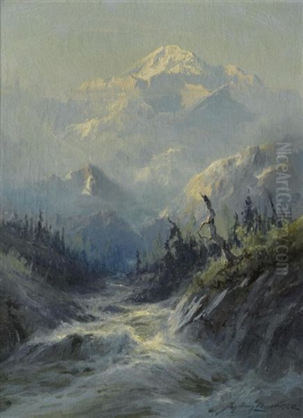 Mount Mckinley, Alaska Oil Painting by Sydney Mortimer Laurence