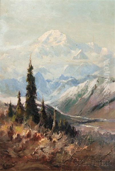 The Top Of The Continent Oil Painting by Sydney Mortimer Laurence