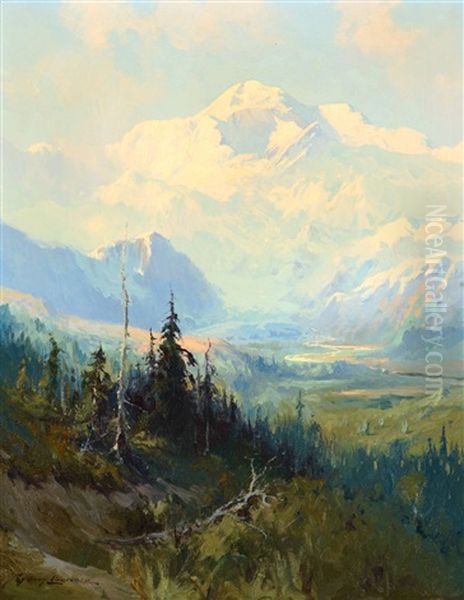 Mt. Mckinley Oil Painting by Sydney Mortimer Laurence