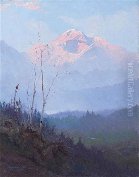 Mt. Mckinley Oil Painting by Sydney Mortimer Laurence