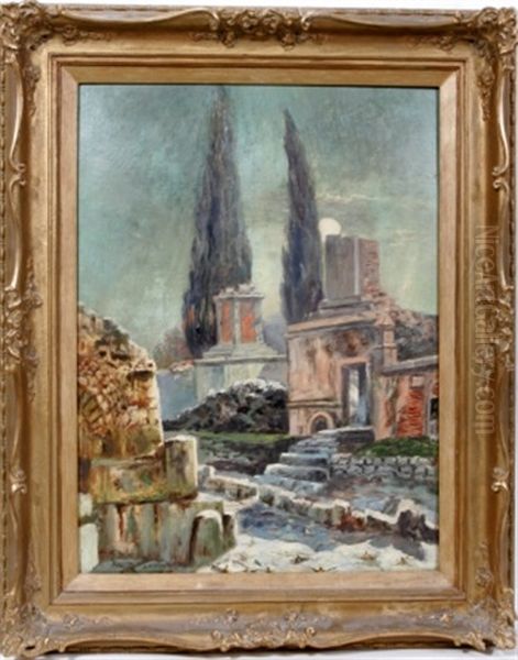 Ruins Oil Painting by Sydney Mortimer Laurence