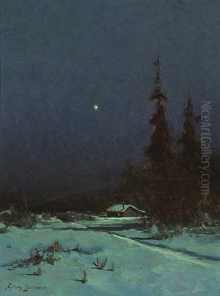 The North Star Oil Painting by Sydney Mortimer Laurence