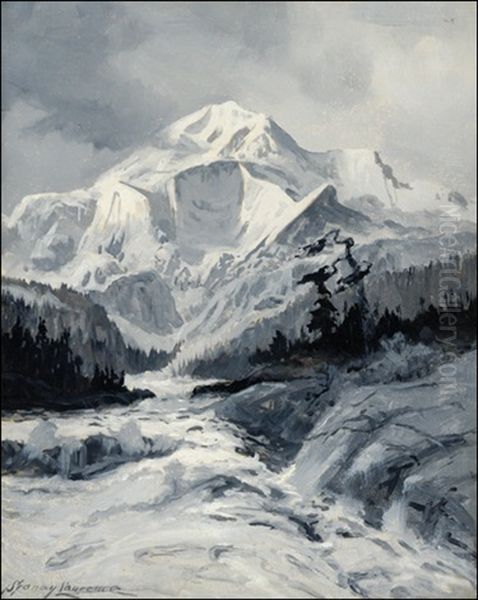 Mt Mckinley Oil Painting by Sydney Mortimer Laurence