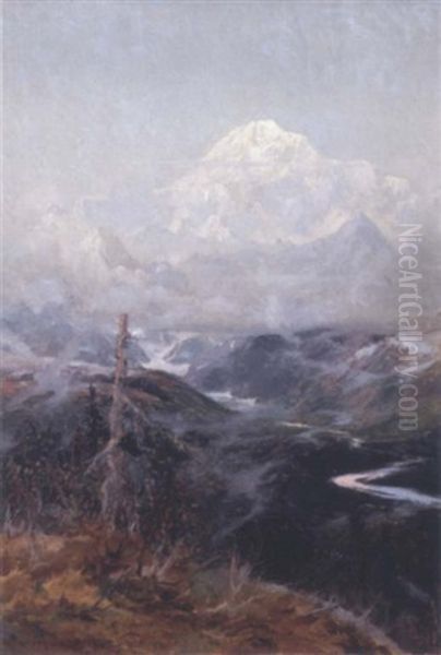 Mt. Mckinley Oil Painting by Sydney Mortimer Laurence