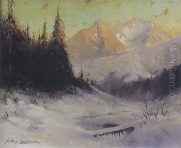 Alaska Trail Oil Painting by Sydney Mortimer Laurence