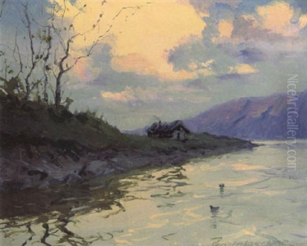 The Lower Susitna Oil Painting by Sydney Mortimer Laurence