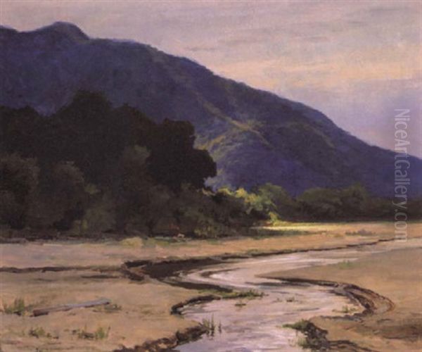 Bend In The River Oil Painting by Sydney Mortimer Laurence