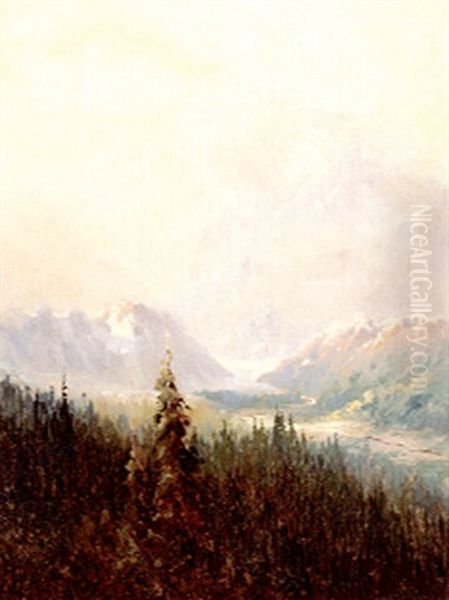 Mt. Mckinley Oil Painting by Sydney Mortimer Laurence