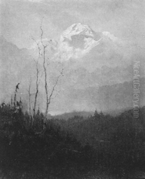 Mount Mckinley Oil Painting by Sydney Mortimer Laurence