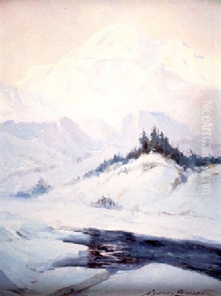 Mount Mckinley Oil Painting by Sydney Mortimer Laurence