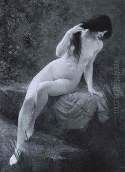 Baigneuse by Jules (Joseph Augustin) Laurens