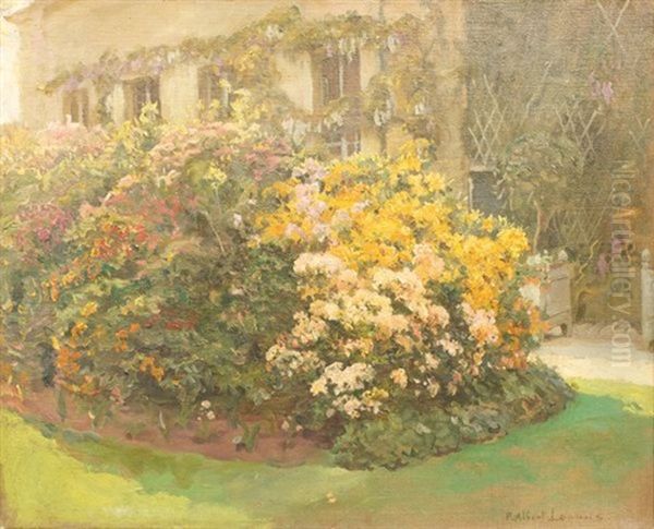 Le Buisson Fleuri Oil Painting by Paul Albert Laurens