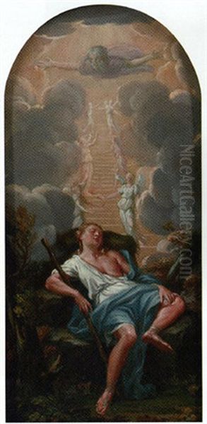 Jacob's Ladder Oil Painting by Filippo Lauri