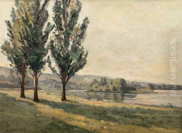 Paysage Oil Painting by Abel Louis Alphonse Lauvray