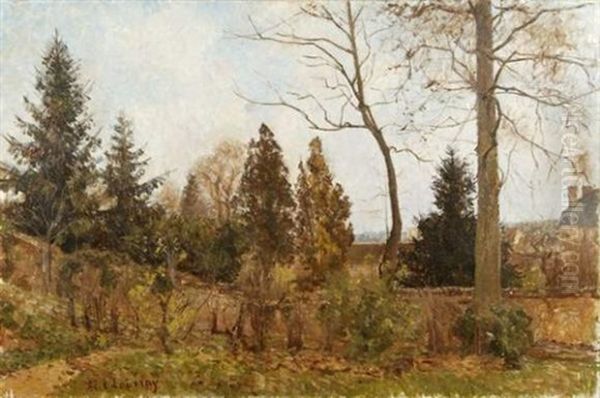 Paysage D'automne Oil Painting by Abel Louis Alphonse Lauvray