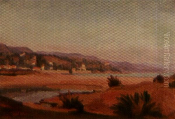 Bord Du Fleuve Oil Painting by Abel Louis Alphonse Lauvray