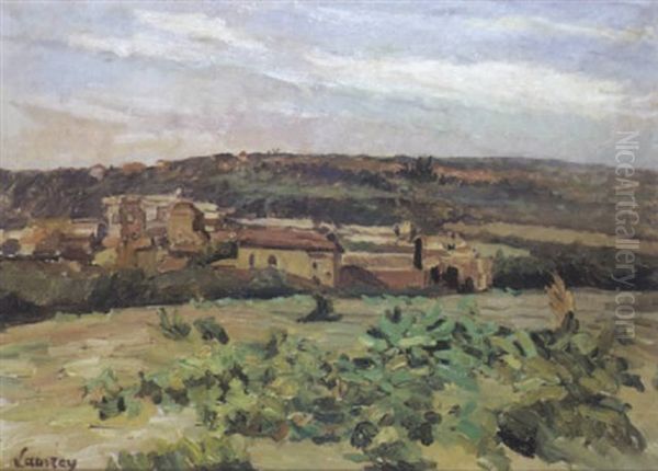 La Campagne Provencal Oil Painting by Abel Louis Alphonse Lauvray