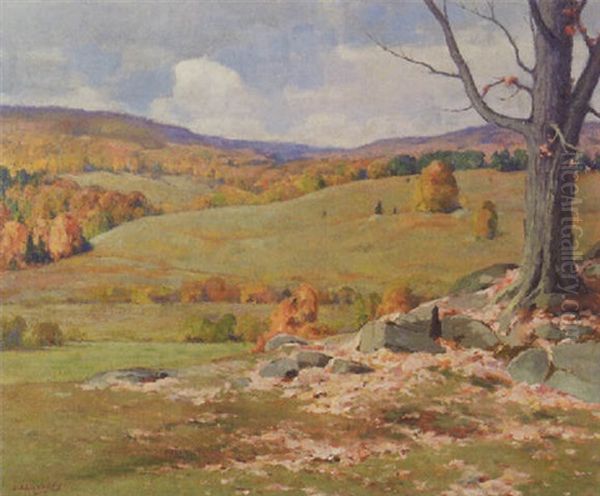 The Call Of The Hills Oil Painting by Jonas Joseph LaValley