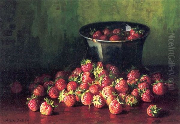 Luscious Dish Oil Painting by Jonas Joseph LaValley