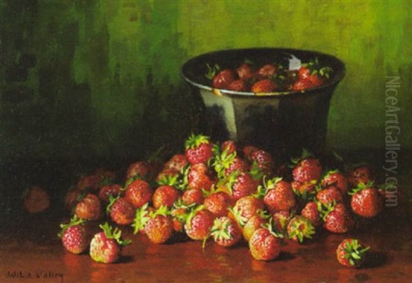 Luscious Dish Oil Painting by Jonas Joseph LaValley