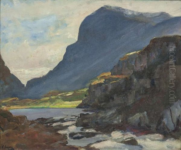 The Gap Of Dunloe Oil Painting by John Lavery