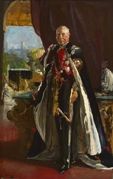 The Earl Of Lonsdale K. G., 1931 Oil Painting by John Lavery