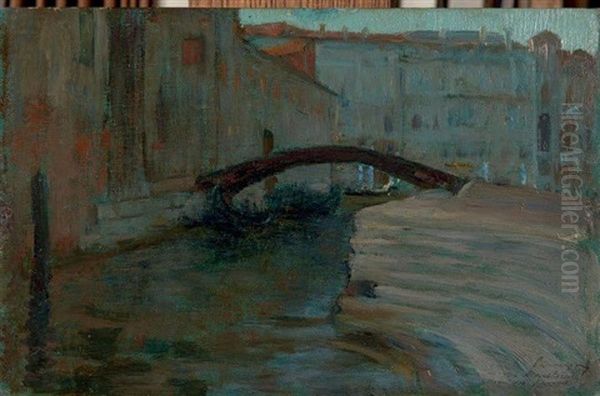 Vue Du Campo San Vio, Venise Oil Painting by John Lavery