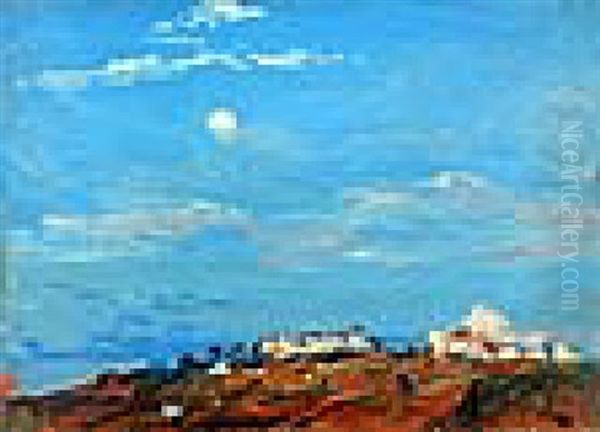 Moonrise, Tangier Oil Painting by John Lavery