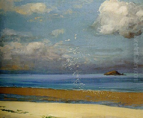 The Lamb, North Berwick Oil Painting by John Lavery