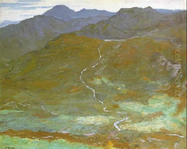 The Kerry Hills Oil Painting by John Lavery