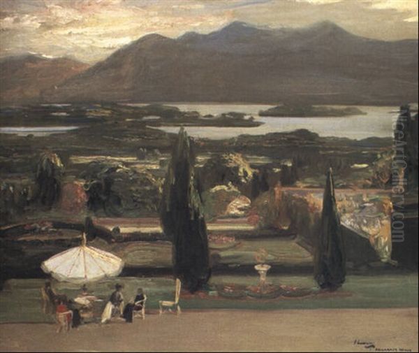 The Lakes Of Killarney Oil Painting by John Lavery