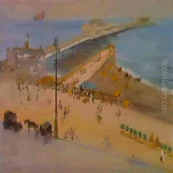 From The Royal Albon, Brighton Oil Painting by John Lavery