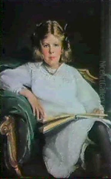 Betty Oil Painting by John Lavery