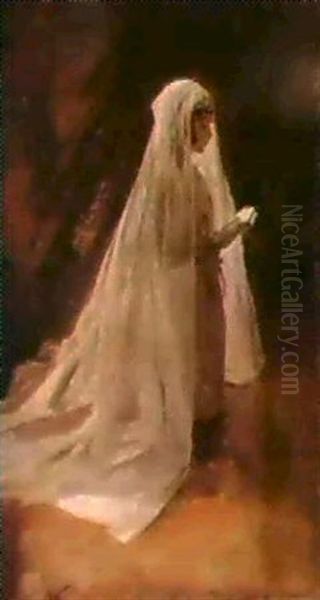 The First Communion Oil Painting by John Lavery