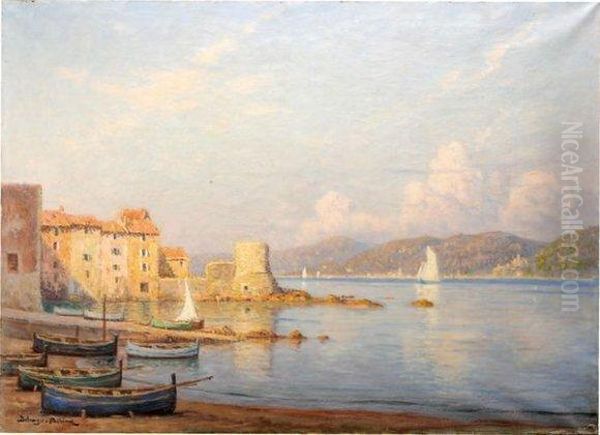 Saint Tropez La Baie Oil Painting by Paul Bellanger-Adhemar