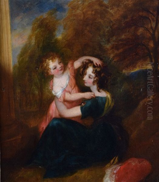 Portrait Of Torquilla And Hector Lawrence Oil Painting by Thomas Lawrence