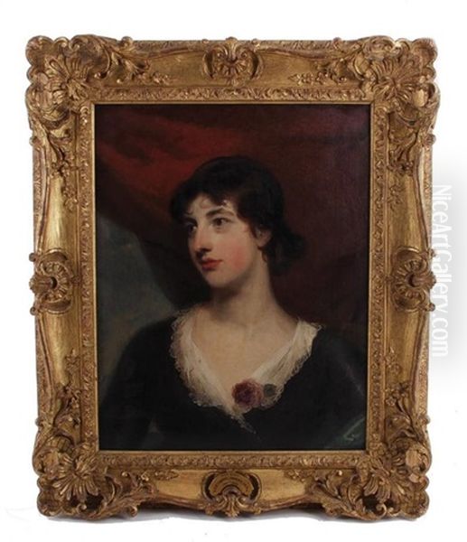 Portrait Of A Lady Oil Painting by Thomas Lawrence