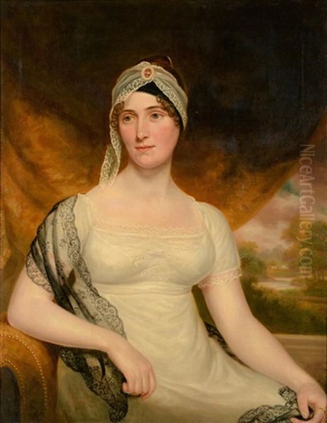 Portrait Of Elizabeth Wylie Dalglish Oil Painting by Thomas Lawrence