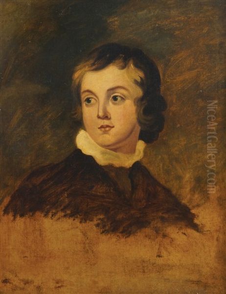 Portrait Of A Young Boy Oil Painting by Thomas Lawrence