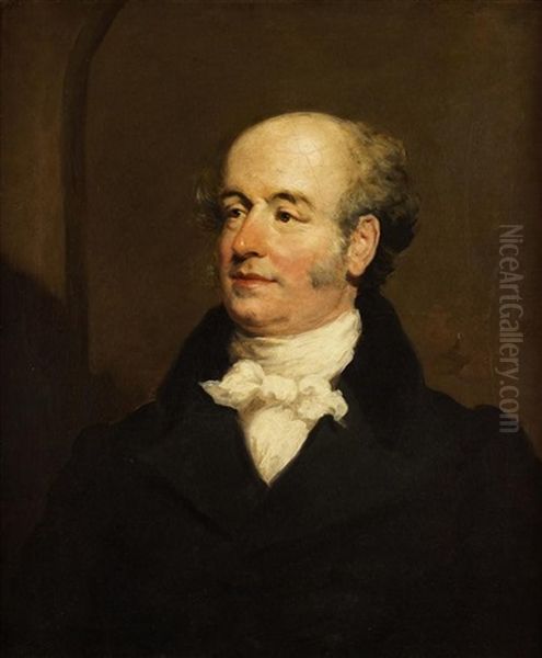 Portrait Dit De Sir George Canning Oil Painting by Thomas Lawrence