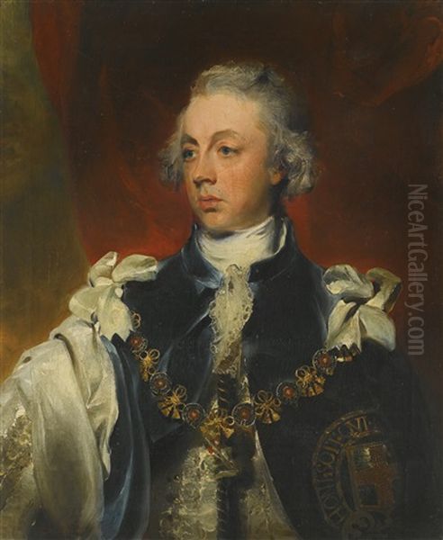 Portrait Of Frederick Howard, 5th Earl Of Carlisle (1748-1825) Oil Painting by Thomas Lawrence