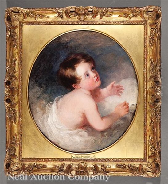 Portrait Of Charles Barrington Oil Painting by Thomas Lawrence